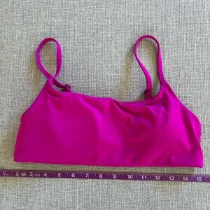Athleta Vibrant Pink Swim Top
